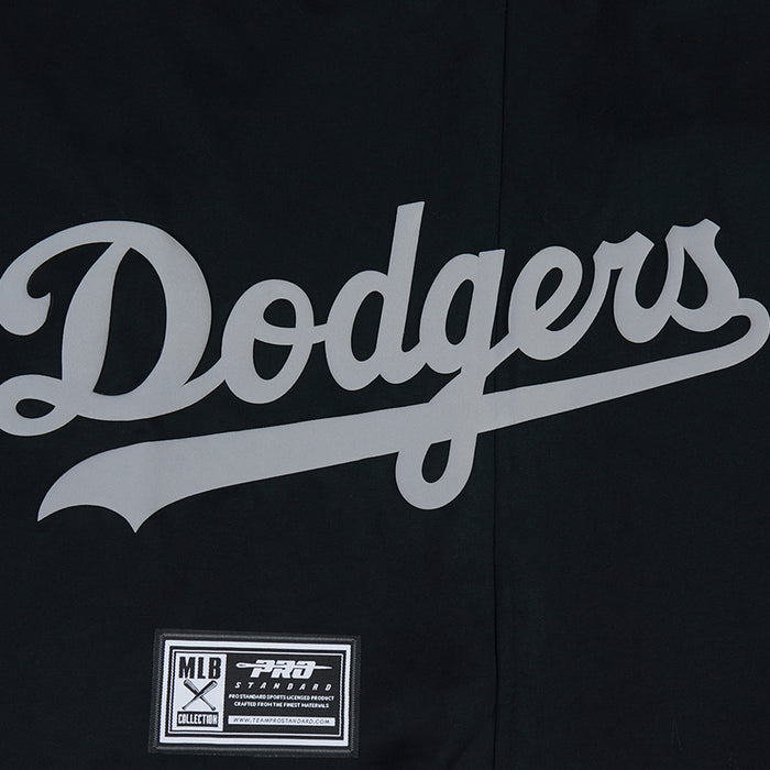 Los Angeles Dodgers Street Team Drop Shoulder Mens Short Sleeve Shirt (Black/Grey)