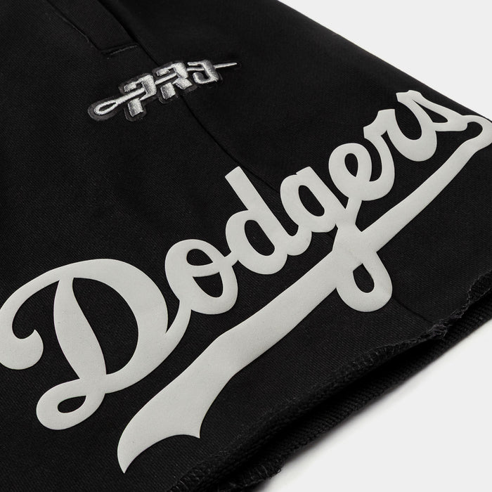 Los Angeles Dodgers Street Team Fleece Mens Shorts (Black/Grey)