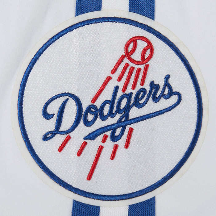 Los Angeles Dodgers Ultras Taping Mens Short Sleeve Shirt (White/Blue)