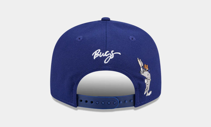 Los Angeles Dodgers x Looney Tunes Bugs 9Fifty Snapback Mens Hat (Navy/White)
