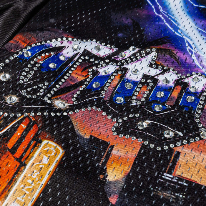 Los Angeles Exclusive Mesh Mens Jersey (Black/Blue)