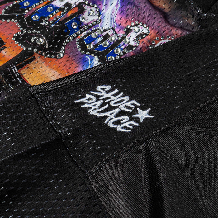 Los Angeles Exclusive Mesh Mens Jersey (Black/Blue)