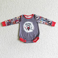 LR0076 Film Characters Baby Halloween Romper