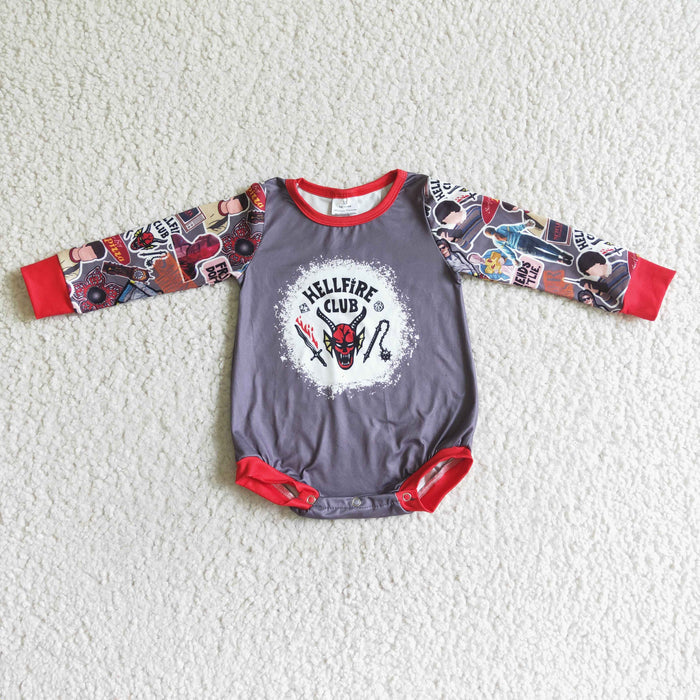 LR0076 Film Characters Baby Halloween Romper