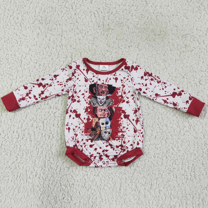 LR0077 Film Characters Baby Halloween Romper
