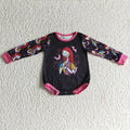 LR0151 Nightmar* Baby Girls Halloween Romper