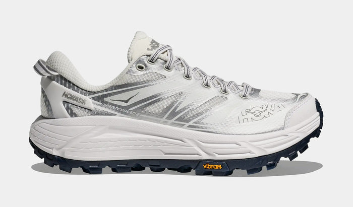 Mafate Speed 2 Mens Running Shoes (White/Silver)