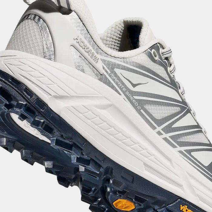 Mafate Speed 2 Mens Running Shoes (White/Silver)