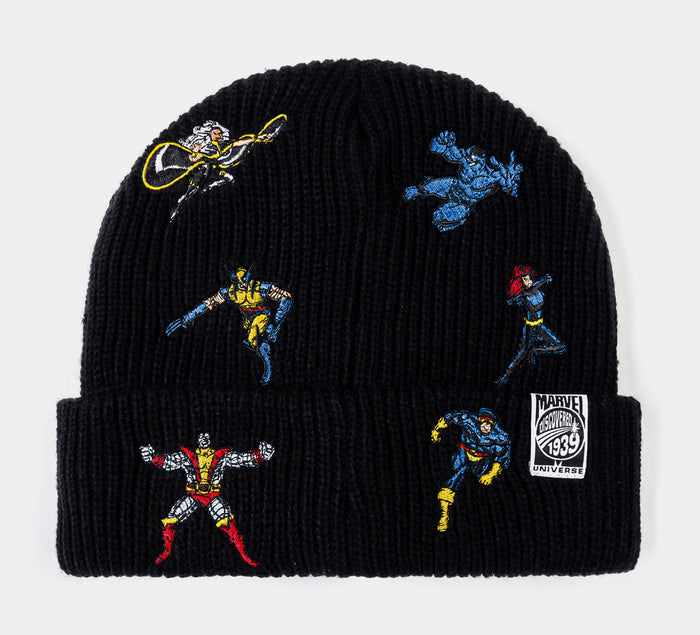 Marvel By Shoe Palace Heroes Beanie Mens Hat (Black/Red)