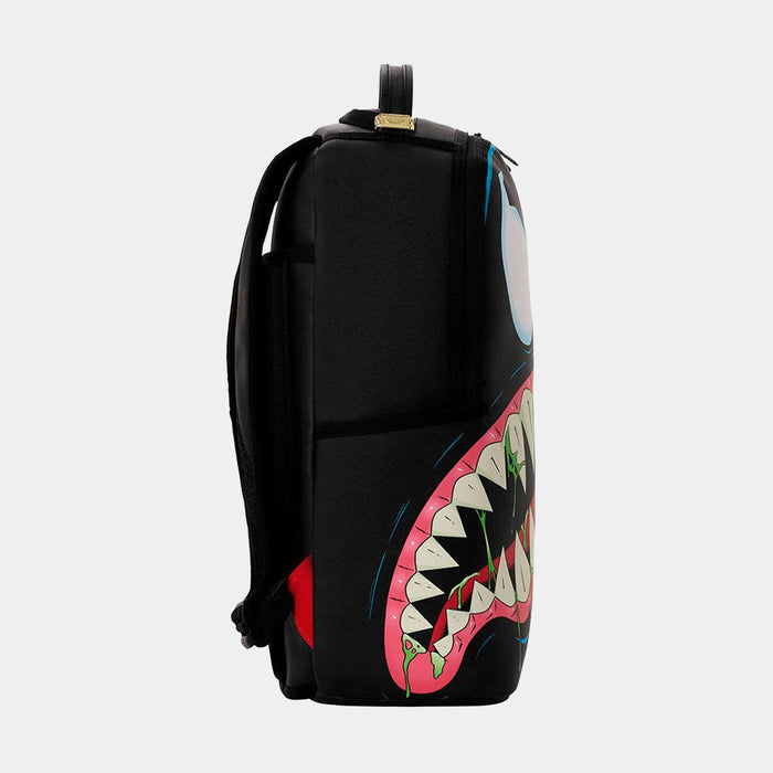 Marvel Spider-Man Venom Sharkmouth Mens Backpack (Black/White)