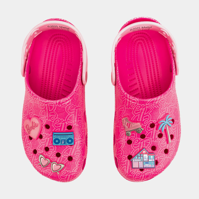 Mattel Barbie Classic Clog Preschool/Grade School Sandals (Pink)