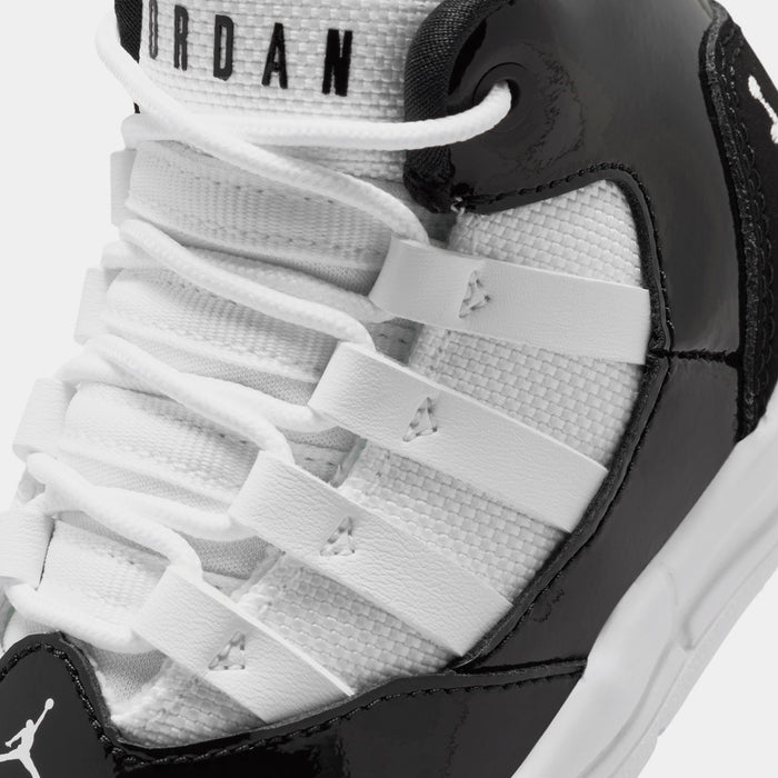Max Aura Black White Infant Toddler Lifestyle Shoes (Black/White)