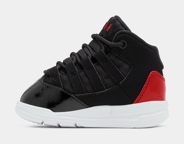 Jordan Max Aura Infant Toddler Lifestyle Shoes (Black/Gym Red/White)