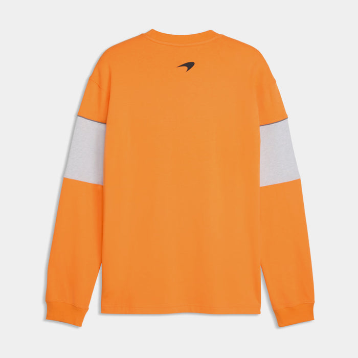 McLaren Racing Mens Long Sleeve Shirt (Papaya)