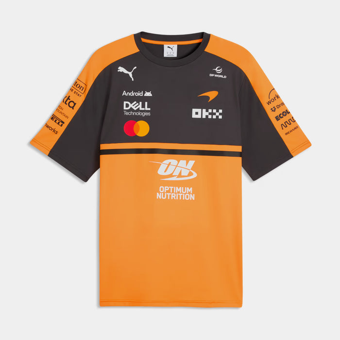 McLaren Racing Replica Mens Short Sleeve Shirt (Papaya)