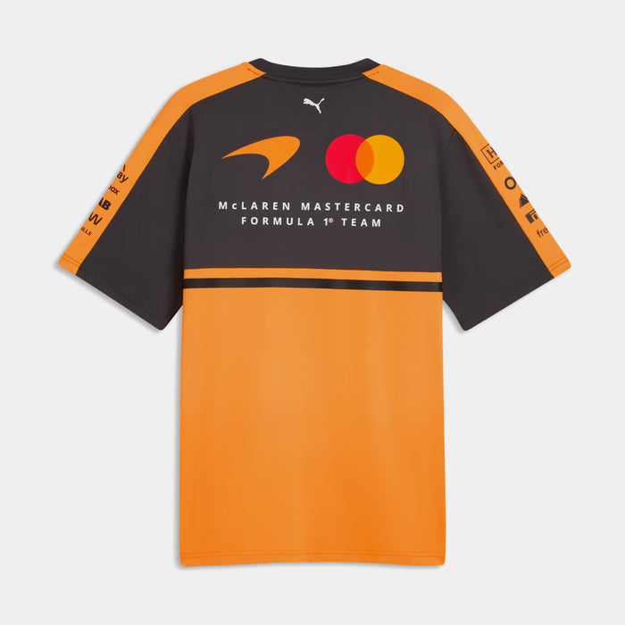 McLaren Racing Replica Mens Short Sleeve Shirt (Papaya)