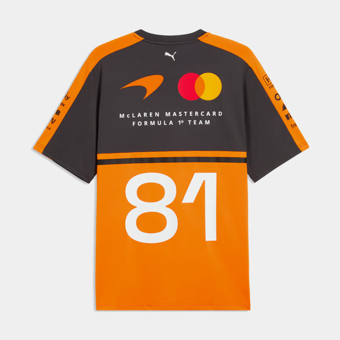 McLaren Racing Replica Piastri Mens Short Sleeve Shirt (Papaya)