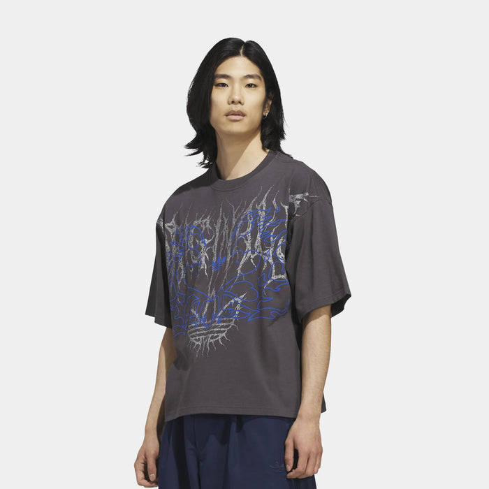Metal OG Graphic Mens Short Sleeve Shirt (Utility Black/Grey Three)