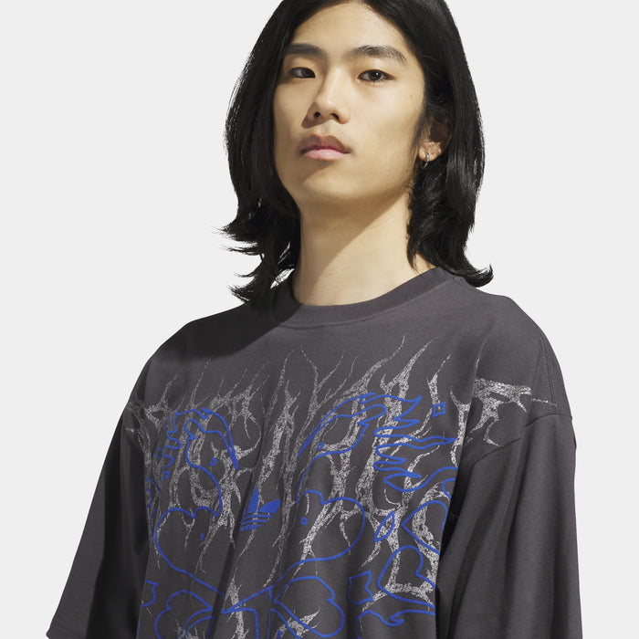 Metal OG Graphic Mens Short Sleeve Shirt (Utility Black/Grey Three)