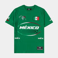 Mexico Nations Mens Short Sleeve Shirt (Kelly Green)