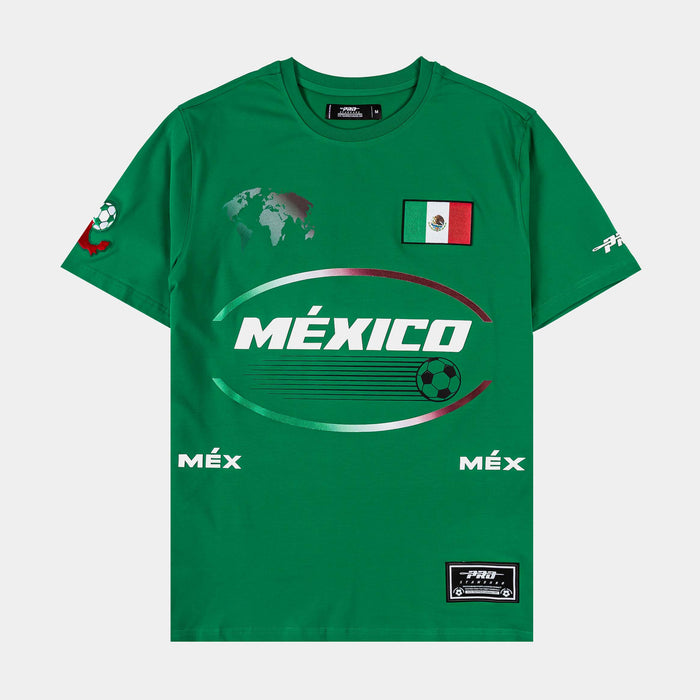 Mexico Nations Mens Short Sleeve Shirt (Kelly Green)