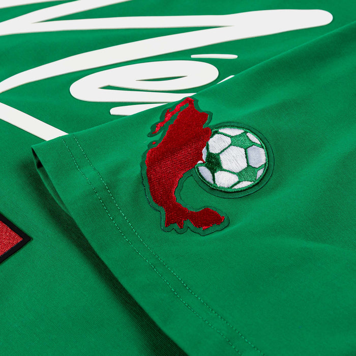 Mexico Nations Mens Short Sleeve Shirt (Kelly Green)