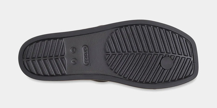 Miami Studded Tie Loop Womens Sandals (Black)