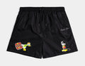 Mickey and Friends Traveler By Shoe Palace Happy Place Hybrid Mens Shorts (Black/Red)