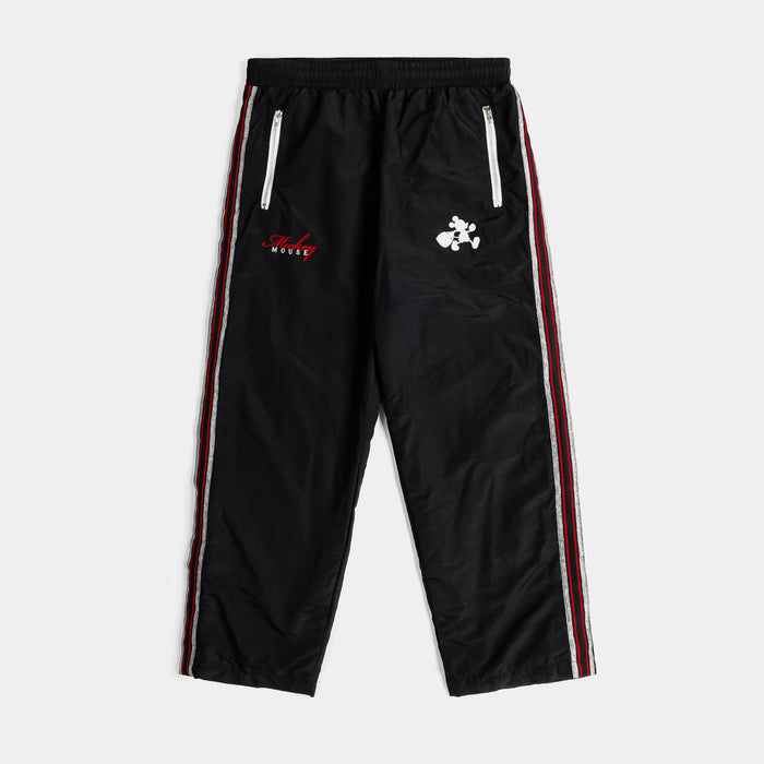 Mickey and Friends Traveler By Shoe Palace Mickey Mouse Track Mens Pants (Black/Red)
