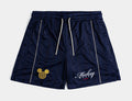 Mickey and Friends Traveler By Shoe Palace World Class Hybrid Mens Shorts (Navy/White)