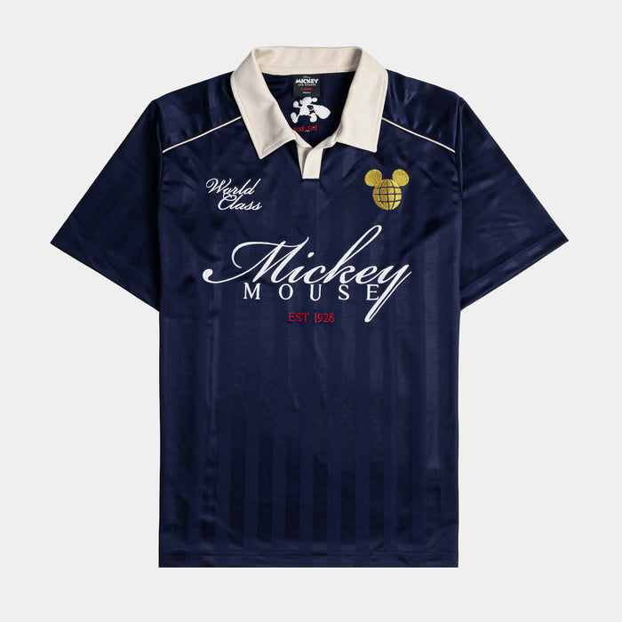 Mickey and Friends Traveler By Shoe Palace World Class Soccer Mens Jersey (Navy/White)
