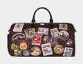 Mickey Mouse Global Mogul Duffle Mens Bag (Brown/White)