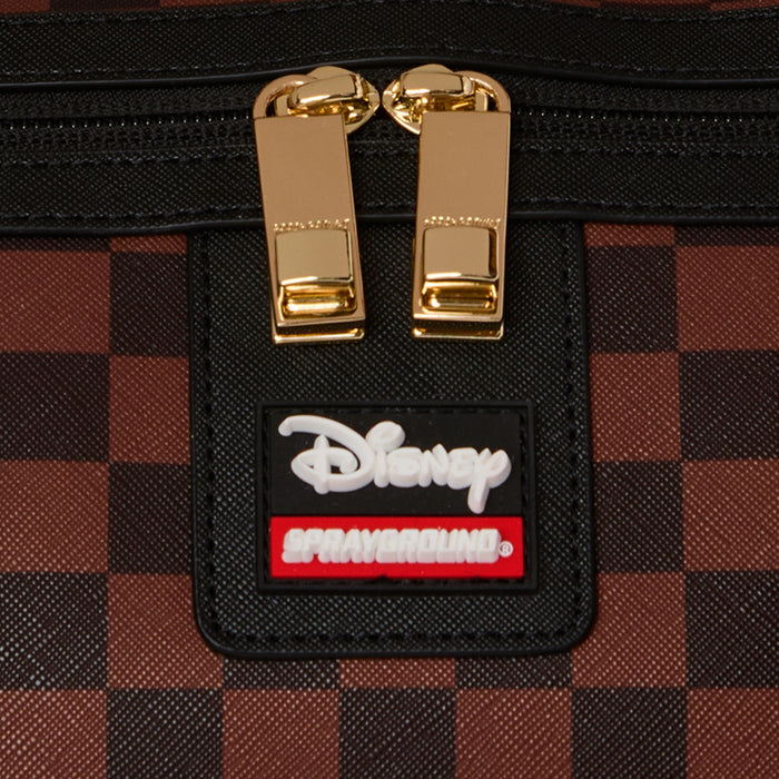 Mickey Mouse Global Mogul Duffle Mens Bag (Brown/White)