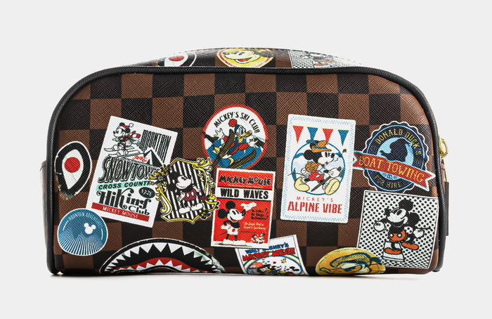 Mickey Mouse Global Mogul Pouch Mens Bag (Brown/White)