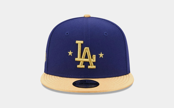 MLB Los Angeles Dodgers Gold '26 9Fifty AF Snapback Mens Hat (Navy/Gold)