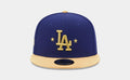 MLB Los Angeles Dodgers Gold '26 9Fifty AF Snapback Mens Hat (Navy/Gold)