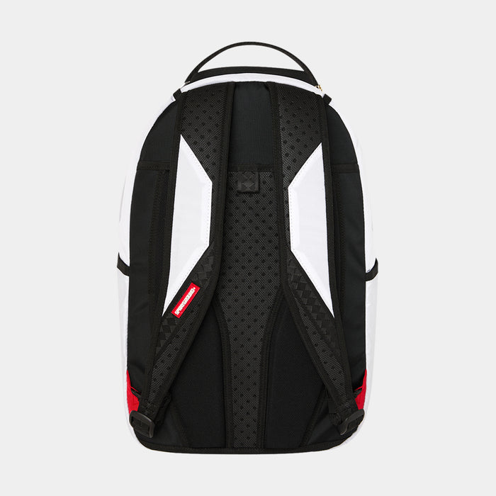 Money Bear Stash Mens Backpack (White/Green)