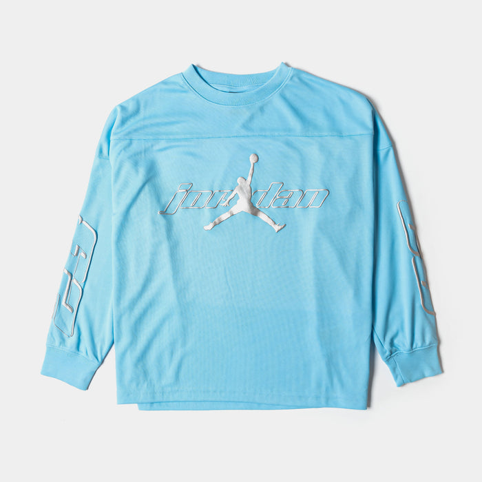Mountainside Dri Fit Long Sleeve Grade School Jersey (Blue Chill)