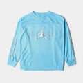 Mountainside Dri Fit Long Sleeve Grade School Jersey (Blue Chill)
