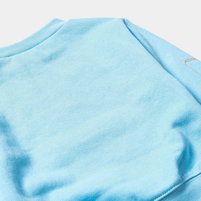 Mountainside Fleece Crew Preschool Set (Blue/Silver)