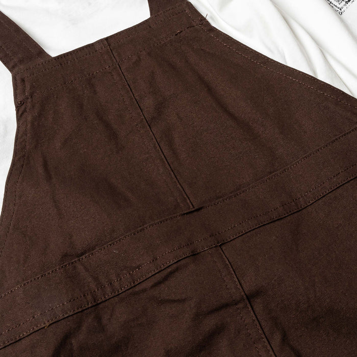 MVP 2-Piece Overalls Infant Toddler Set (Baroque Brown)