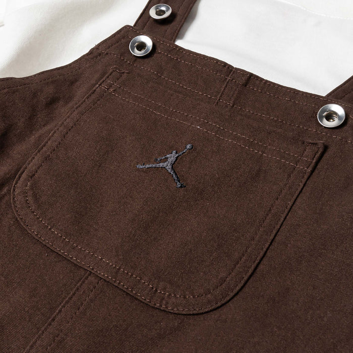 MVP 2-Piece Overalls Infant Toddler Set (Baroque Brown)