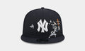 New York Yankees x Looney Tunes Bugs 9Fifty Snapback Mens Hat (Navy)
