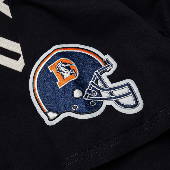 NFL Denver Broncos Original Mens Short Sleeve Shirt (Black/White)