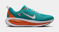 NFL x Vomero 18 Miami Dolphins Mens Running Shoes (Turbo Green/White/Brilliant Orange)