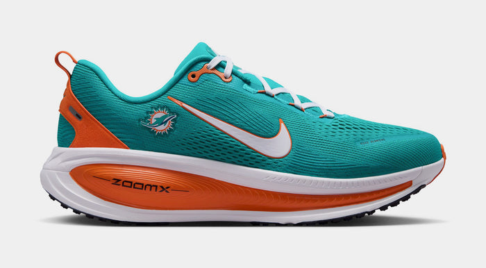 NFL x Vomero 18 Miami Dolphins Mens Running Shoes (Turbo Green/White/Brilliant Orange)