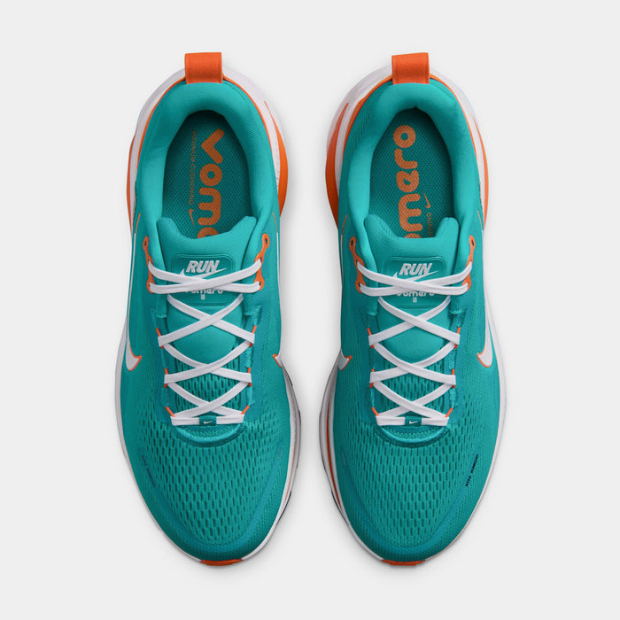 NFL x Vomero 18 Miami Dolphins Mens Running Shoes (Turbo Green/White/Brilliant Orange)