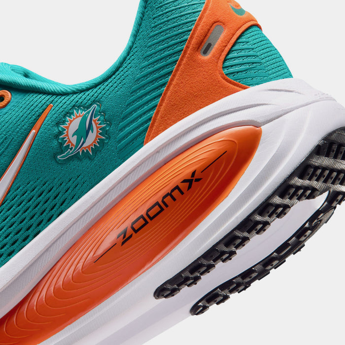 NFL x Vomero 18 Miami Dolphins Mens Running Shoes (Turbo Green/White/Brilliant Orange)