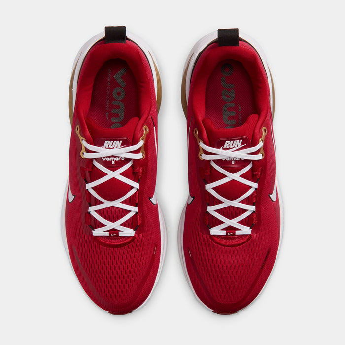 NFL x Vomero 18 San Francisco 49ers Mens Running Shoes (Gym Red/White/Club Gold)