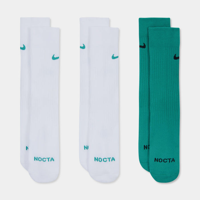 NOCTA 3pack Mens Socks (Green/White)